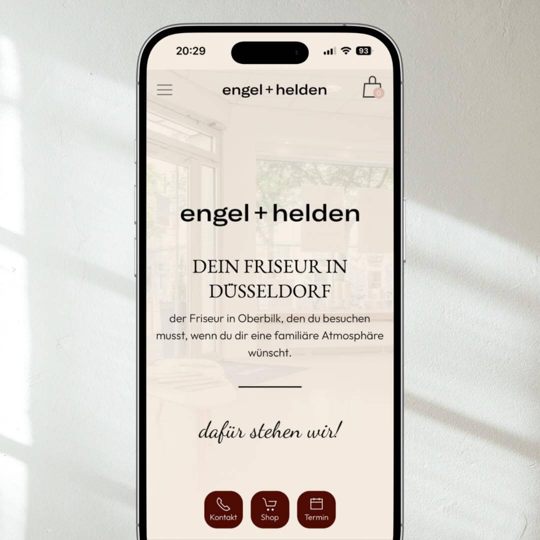 Wordpress Webdesign Shop